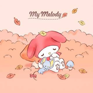 Autumn My Melody wallpaper
