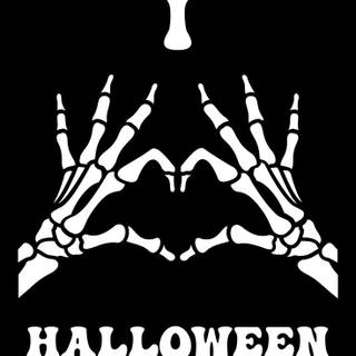 I heart Halloween wallpaper