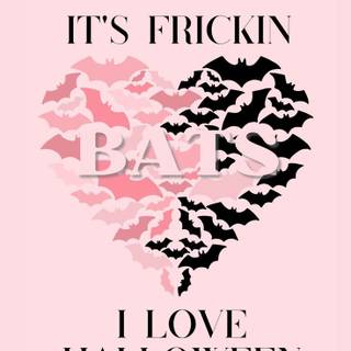 I heart Halloween wallpaper