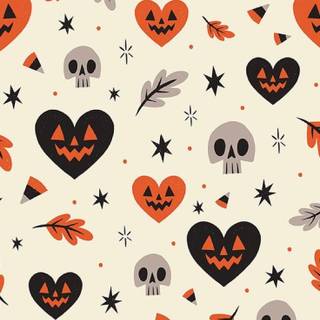I heart Halloween wallpaper