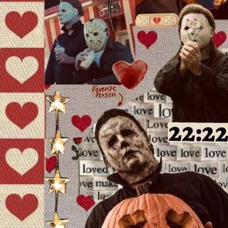 I heart Halloween wallpaper