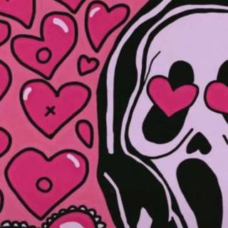 I heart Halloween wallpaper