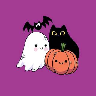 Halloween cute profile wallpaper