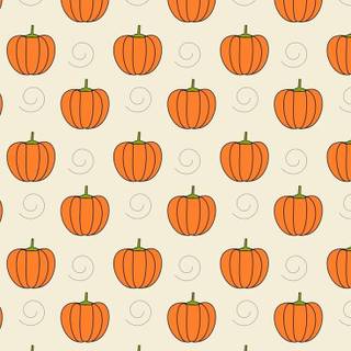 Preppy Halloween pumpkin wallpaper
