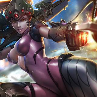 Overwatch Widow wallpaper