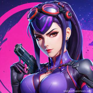 Overwatch Widow wallpaper
