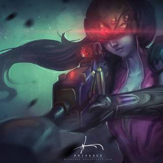 Overwatch Widow wallpaper