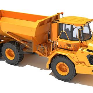 Construction trucks wallpaper