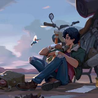 Megalo Box HD wallpaper