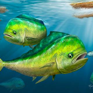 Mahi Mahi fish wallpaper