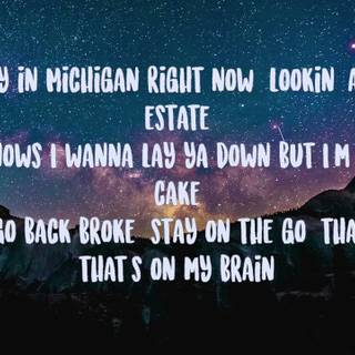 Rod Wave Street Runner lyrics wallpaper