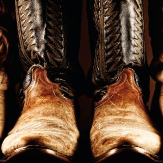 Broken boot wallpaper