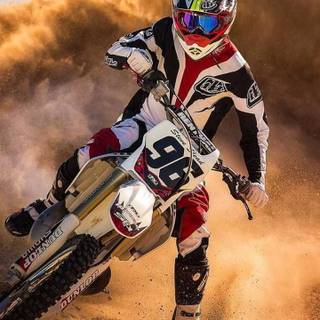 Dirt bike riders wallpaper