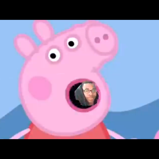 Cursed Peppa Pig wallpaper