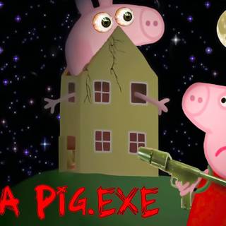 Cursed Peppa Pig wallpaper