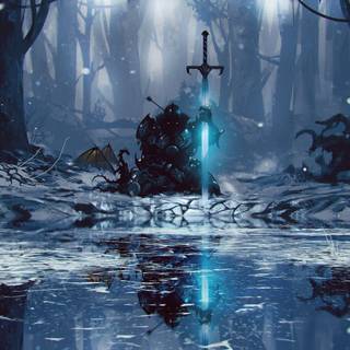 Fallen warrior wallpaper