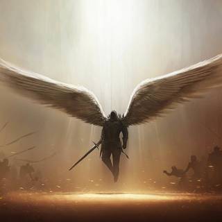 Fallen warrior wallpaper