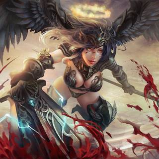 Fallen warrior wallpaper