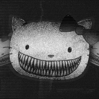 Hello Kitty scary wallpaper