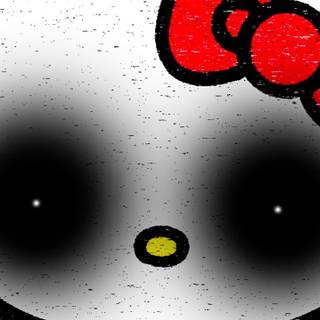 Hello Kitty scary wallpaper