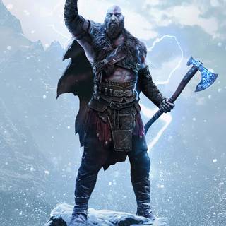 Kratos Ragnarok wallpaper