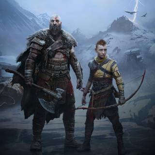 Kratos Ragnarok wallpaper