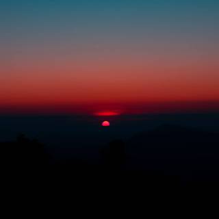 Chill sunset wallpaper