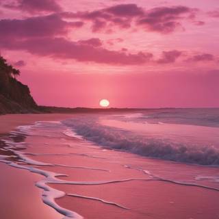 Chill sunset wallpaper