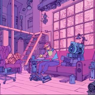 Lofi game wallpaper