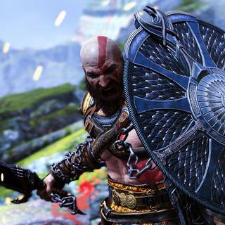 Kratos Ragnarok wallpaper