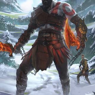 Kratos Ragnarok wallpaper