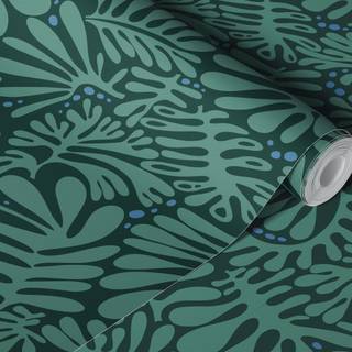 Dark green minimal wallpaper