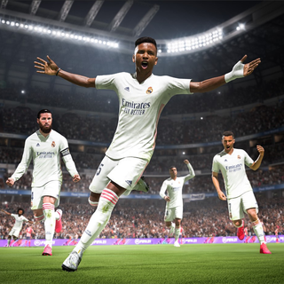 Real Madrid PS5 wallpaper