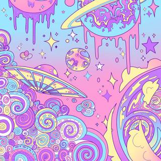 Cool trippy Tumblr wallpaper