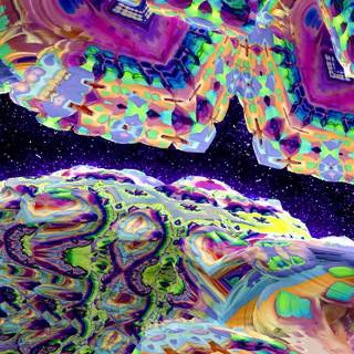Cool trippy Tumblr wallpaper