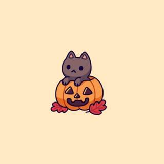 Halloween cute cartoon wallpaper