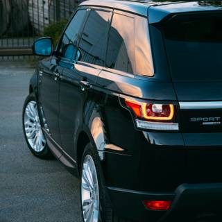 Black Range Rover 4k wallpaper