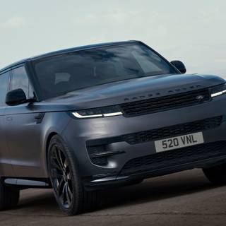 Black Range Rover 4k wallpaper