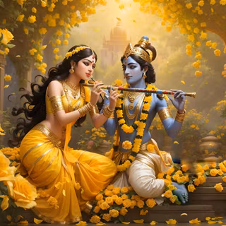 Krishna 4k laptop wallpaper