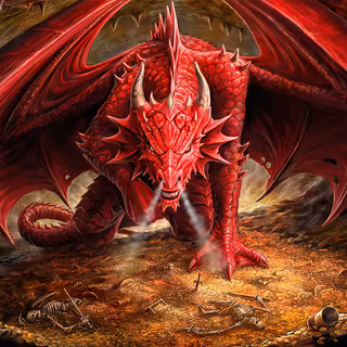 Dragon landscape wallpaper