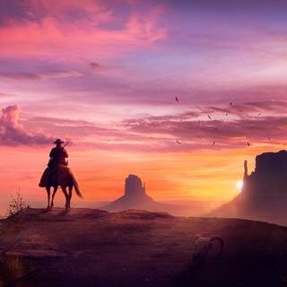 4k Western wallpaper