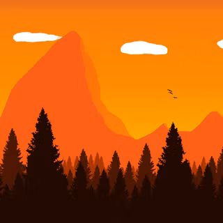 Orange minimal 4k wallpaper