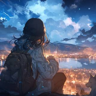 PC 4k anime girl wallpaper