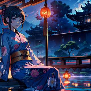 PC 4k anime girl wallpaper