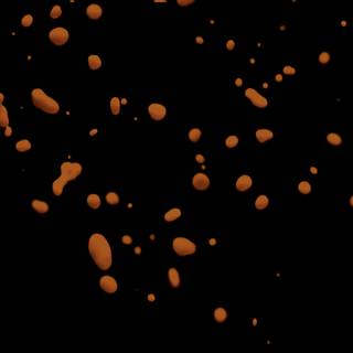 Orange minimal 4k wallpaper