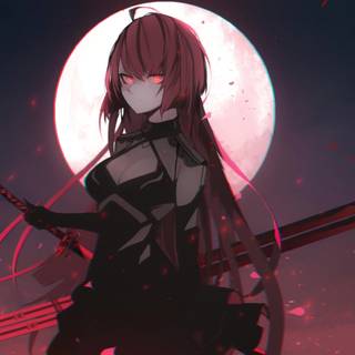 PC 4k anime girl wallpaper