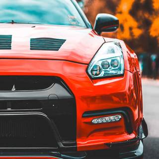 Nissan GTR 4k iPhone wallpaper