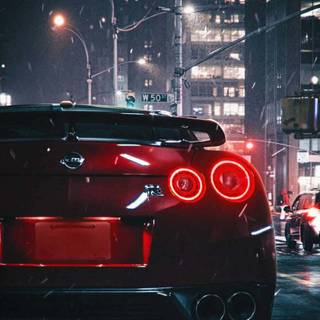 Nissan GTR 4k iPhone wallpaper