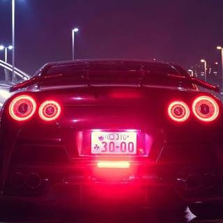 Nissan GTR 4k iPhone wallpaper