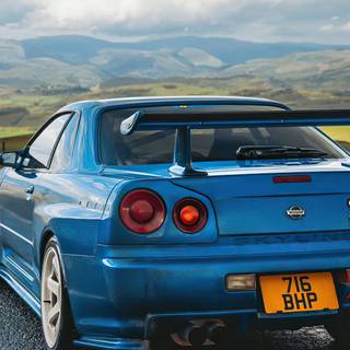 Nissan GTR 4k iPhone wallpaper